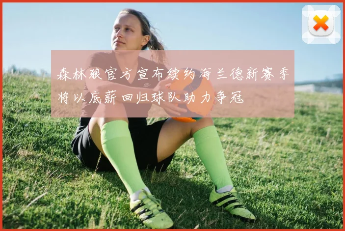 森林狼官方宣布续约海兰德新赛季将以底薪回归球队助力争冠
